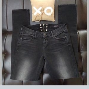 Hudson Jeans Dark Gray Straight Leg 26